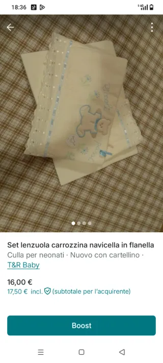Set Lenzuola Flanella Carrozzina Navicella