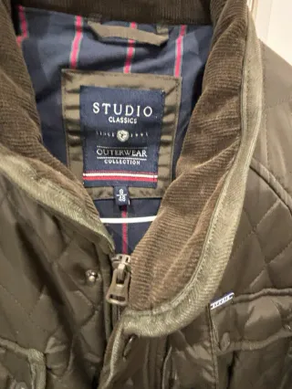 Cazadora acolchada Studio Classics Marrón Talla M
