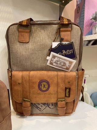 Mochila Harry Potter Original Beige y Marrón