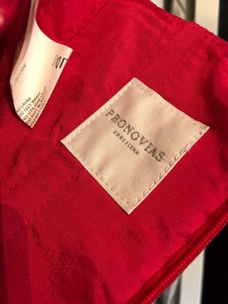 Vestido de fiesta rosa/rojo,usado una sola vez