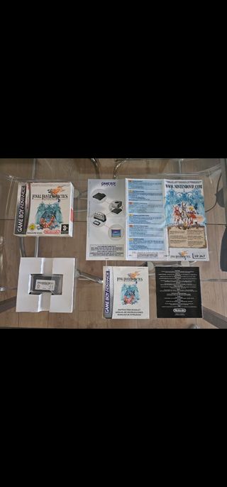 Final fantasy tactics game boyadvance es