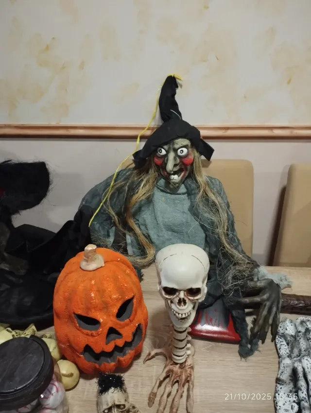 Lote número 2 Halloween: Calaveras, Calabaza, Murc