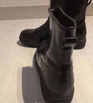 Botas de invierno con cremallera delantera