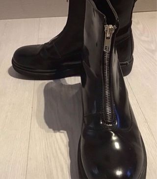 Botas de invierno con cremallera delantera