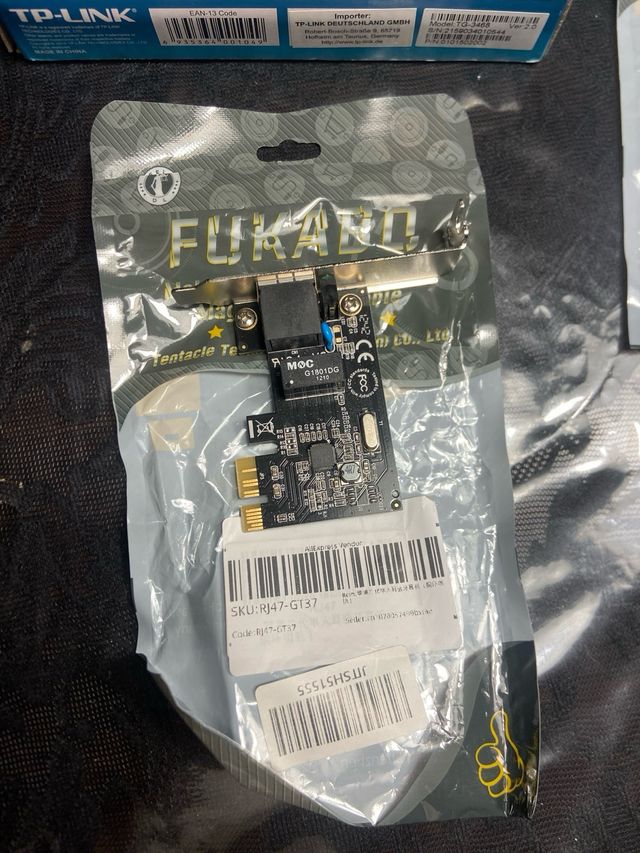 Lote 5 Tarjetas de Red Gigabit PCI Express