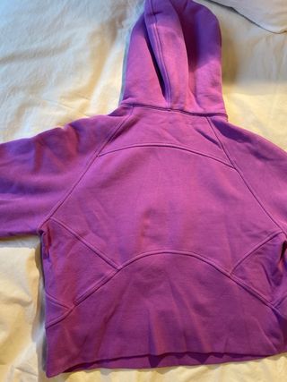 Sudadera Lululemon Morada Media Cremallera