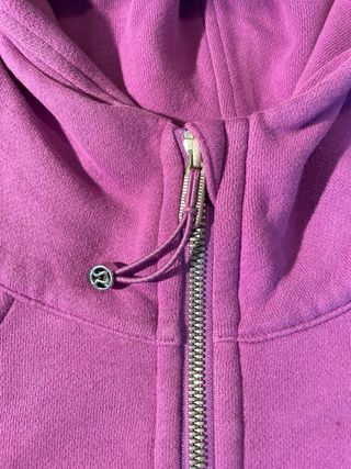 Sudadera Lululemon Morada Media Cremallera