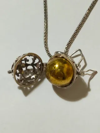Llamador de ángeles plata 925