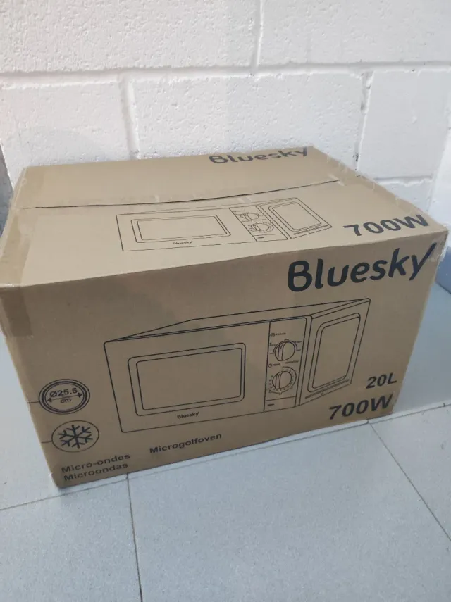 Microondas Bluesky Blanco