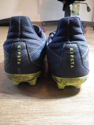 Zapatos de fútbol Kipsta azules