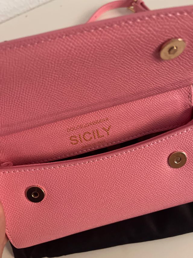 Bolso Dolce & Gabbana Rosa y Dorado