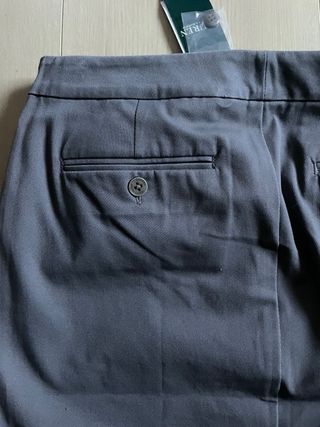Falda Ralph Lauren Gris Talla 40 Nueva!