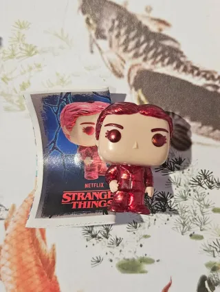 Max del revés.Funko Pop Kinder Joy Stranger Things
