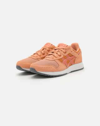 Zapatillas Asics Lyte Naranja y Rosa