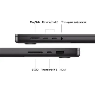 MacBook Pro 16 M4 Max 48Gb 1Tb 40-Core GPU Negro