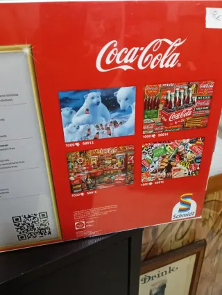 Puzzle Coca-Cola 1000 piezas sin abrir