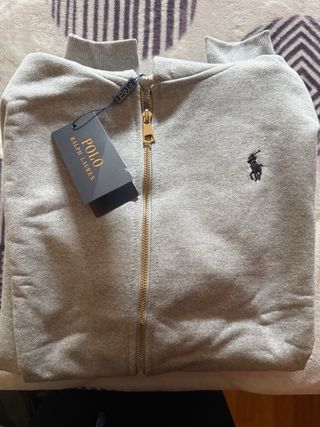 Chaqueta Polo Ralph Lauren Gris talla S 