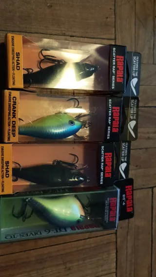 Señuelos de pesca Showerblows crank baits yerbaits