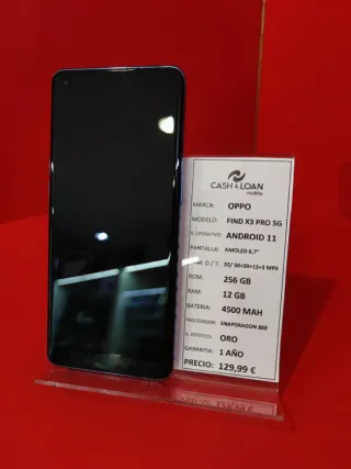 OPPO Find X3 Pro 5G 256 GB blu