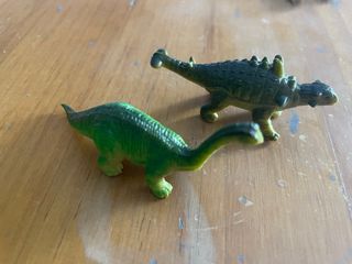 Lote 2 Dinosaurios Juguete