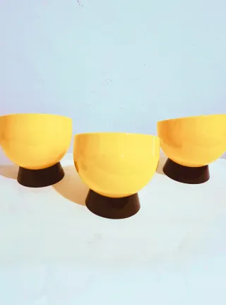 Set 3 Ciotole Space Age Anni '70