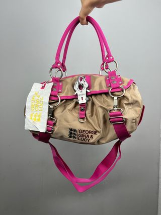 Bolso George Gina & Lucy Beige/Rosa bag atelle