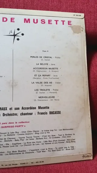 Graine De Musette LP - Musica del Mundo