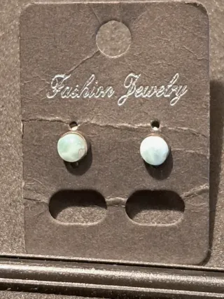 Orecchini Larimar Argento S.Domingo