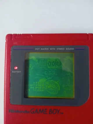 Nintendo Game Boy Rojo