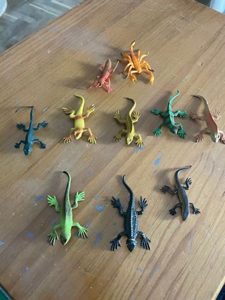 Lotes de reptiles de plástico
4€ unidad