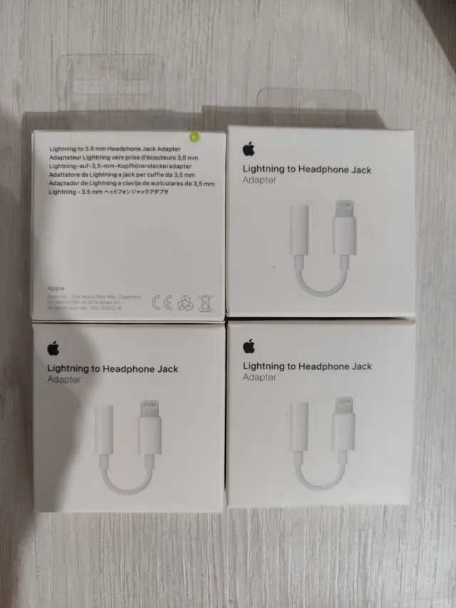 Adaptador Lightning a Jack Auriculares iPhone