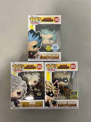 Funko Pop! My Hero Academia (3 figuras)
