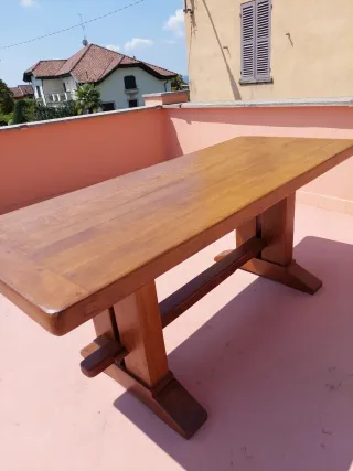 Tavolo Fratino Rovere Massello 6 Posti