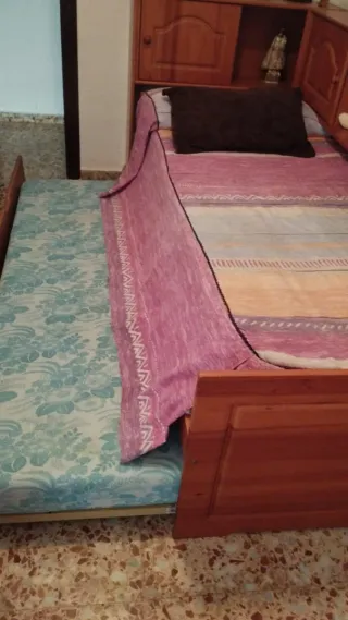 Cama nido individual con armario