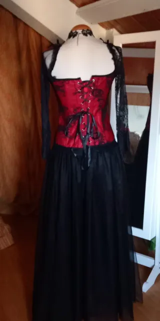 Disfraz gótico talla M/L