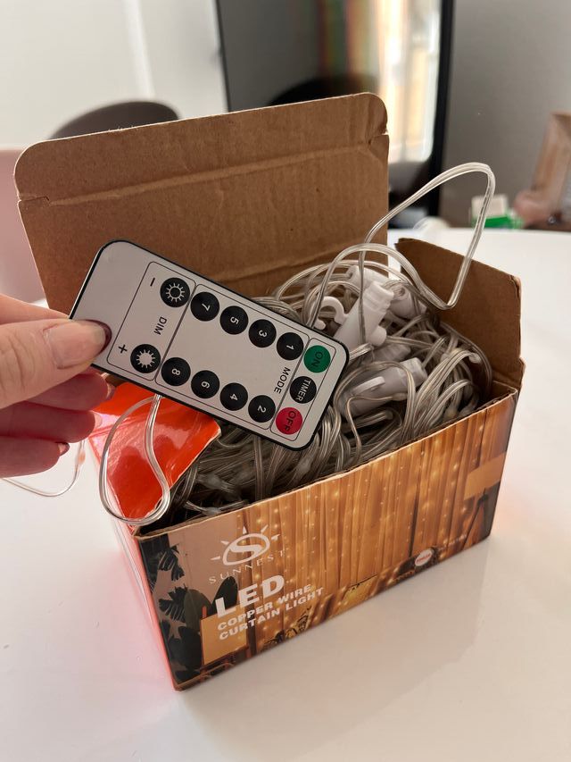 Cortina Luces LED 3x3 Metros