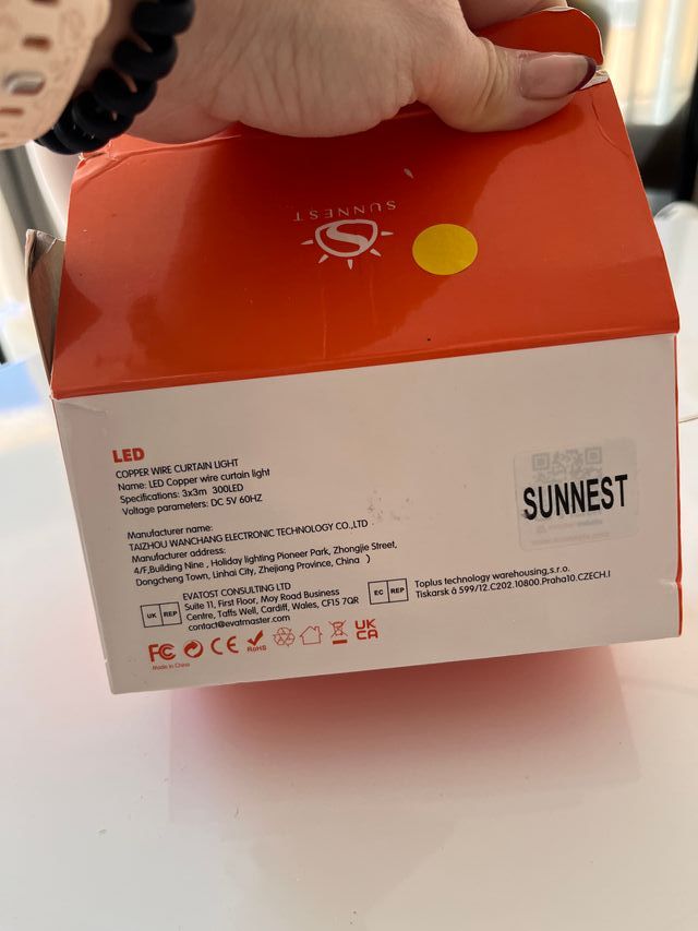 Cortina Luces LED 3x3 Metros