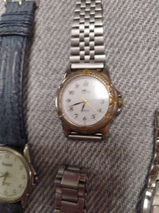 FUNCIONANDO.Lote de 7 relojes