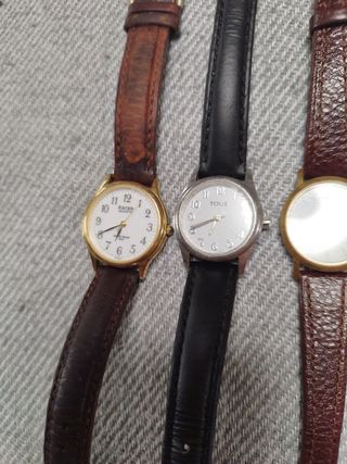 FUNCIONANDO.Lote de 7 relojes