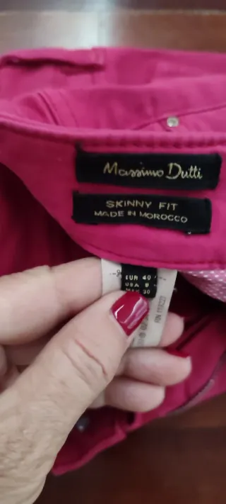Pantalón pitillo Massimo Dutti T40