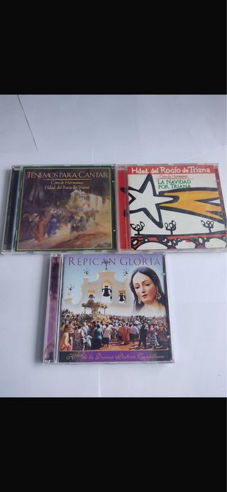 Lote 3 CDs Coro de Hermanas Hdad del Rocío