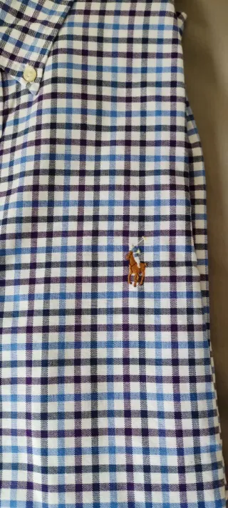 Camisa Polo Ralph Lauren cuadros hombre