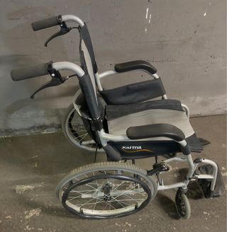 Silla ruedas plegable