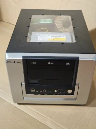 Ordenador MSI Cube Plata/Negro