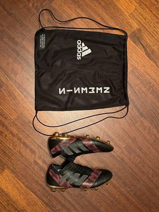 Adidas Scarpe Calcio Nere e Oro
