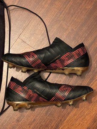 Adidas Scarpe Calcio Nere e Oro