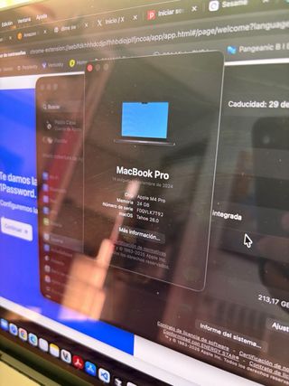 MacBook Pro 14 M4Pro 24GB 512GB Gris Espacial 