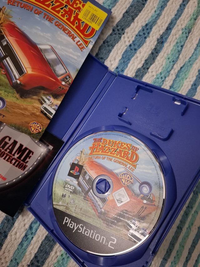The Dukes of Hazzard PS2 boxato completo raro