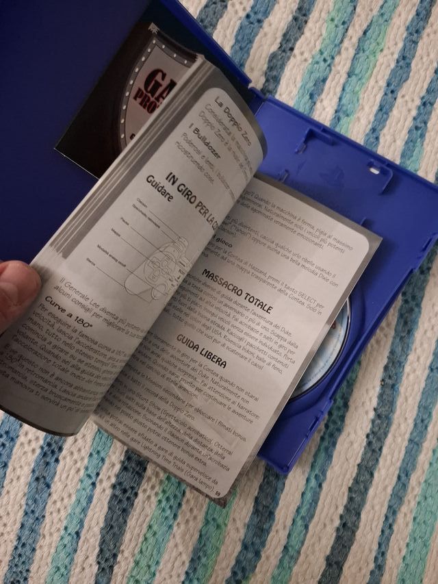 The Dukes of Hazzard PS2 boxato completo raro