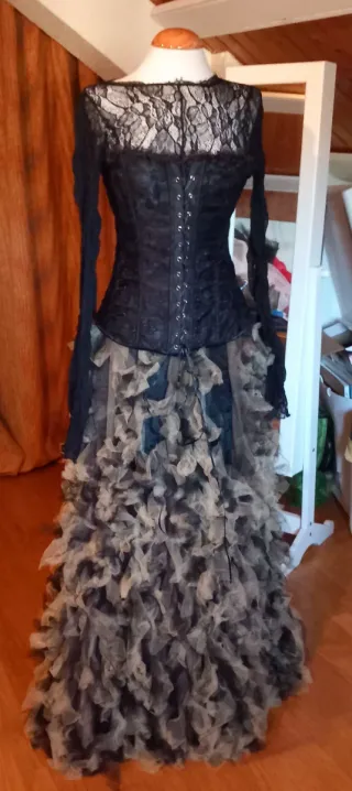 Disfraz Bruja Gótica Talla M/L